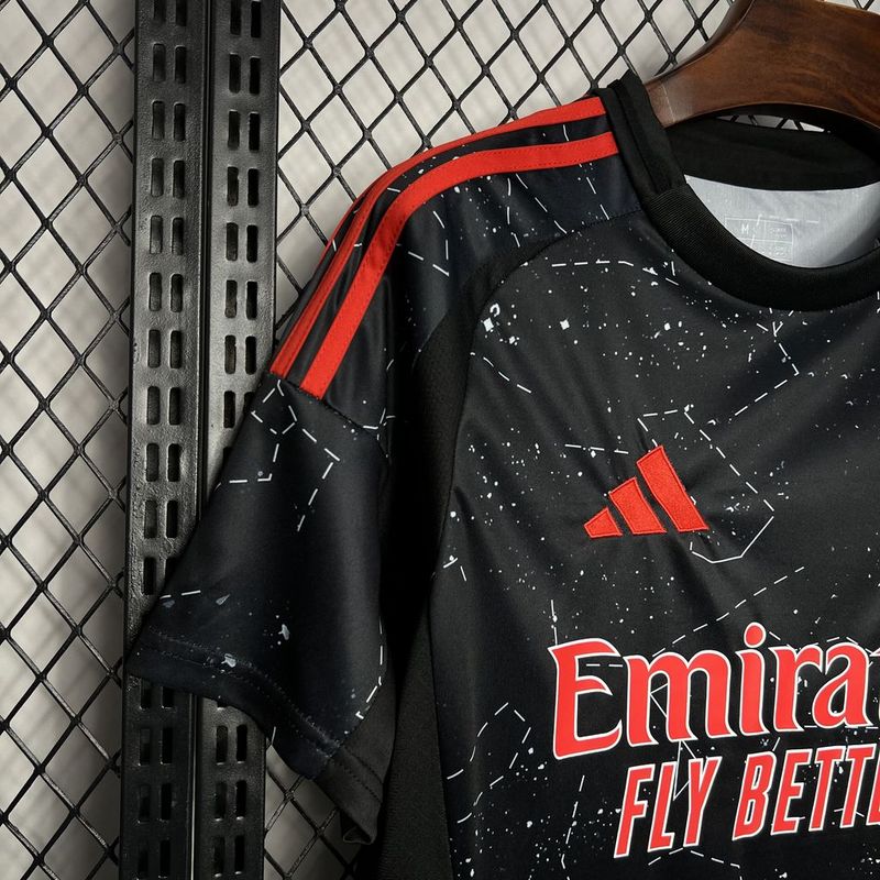 Camisa Benfica II Adidas 24/25 Preta