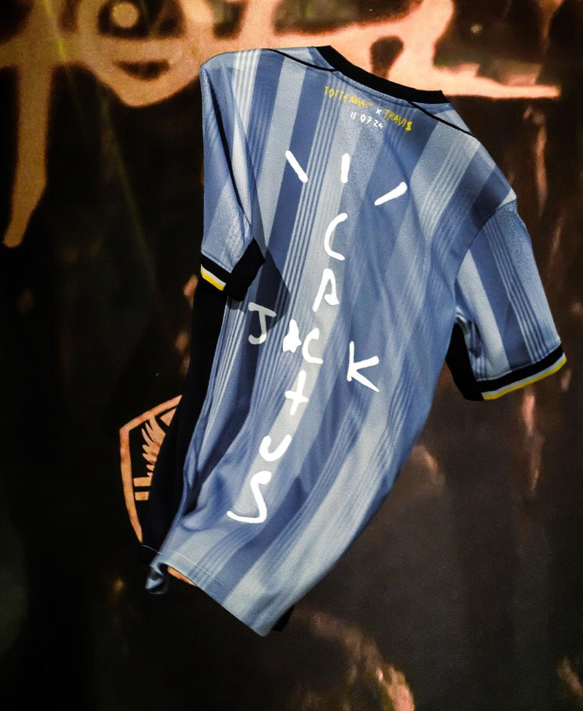 Camisa Tottenham x Travis Scott II 24/25 - Torcedor Nike Masculina - Azul