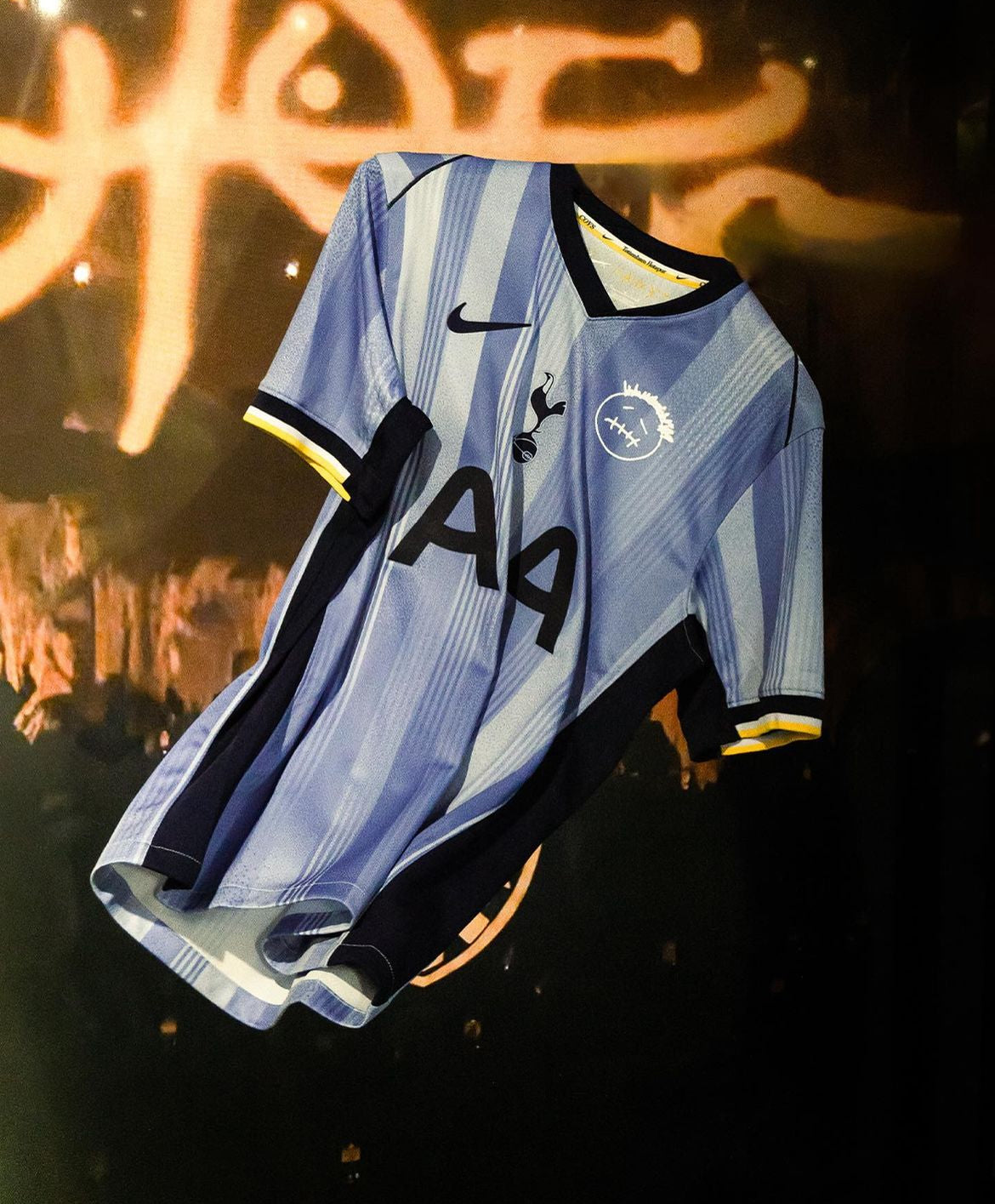 Camisa Tottenham x Travis Scott II 24/25 - Torcedor Nike Masculina - Azul