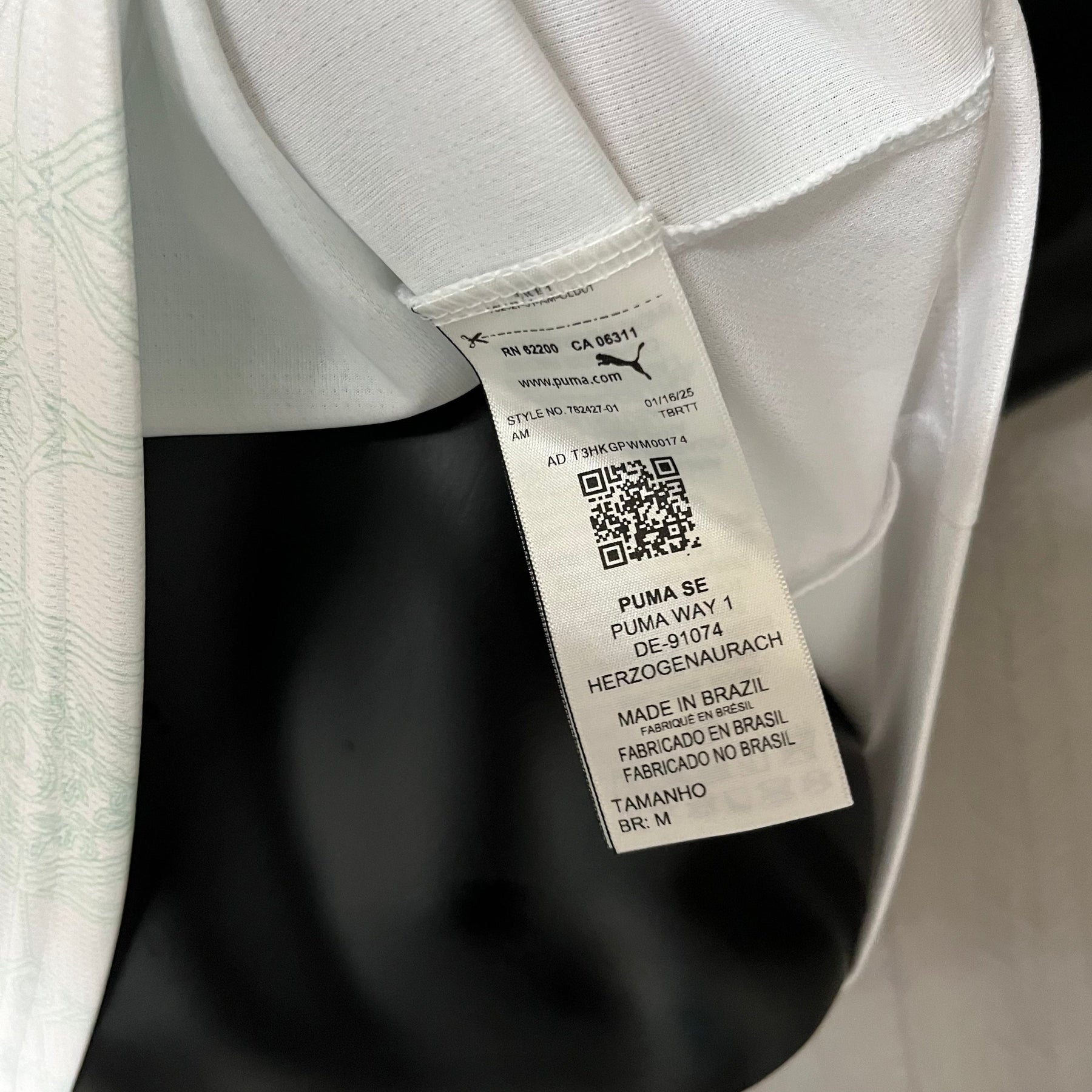 Camisa Palmeiras Jogador AWAY 2025 - Branca