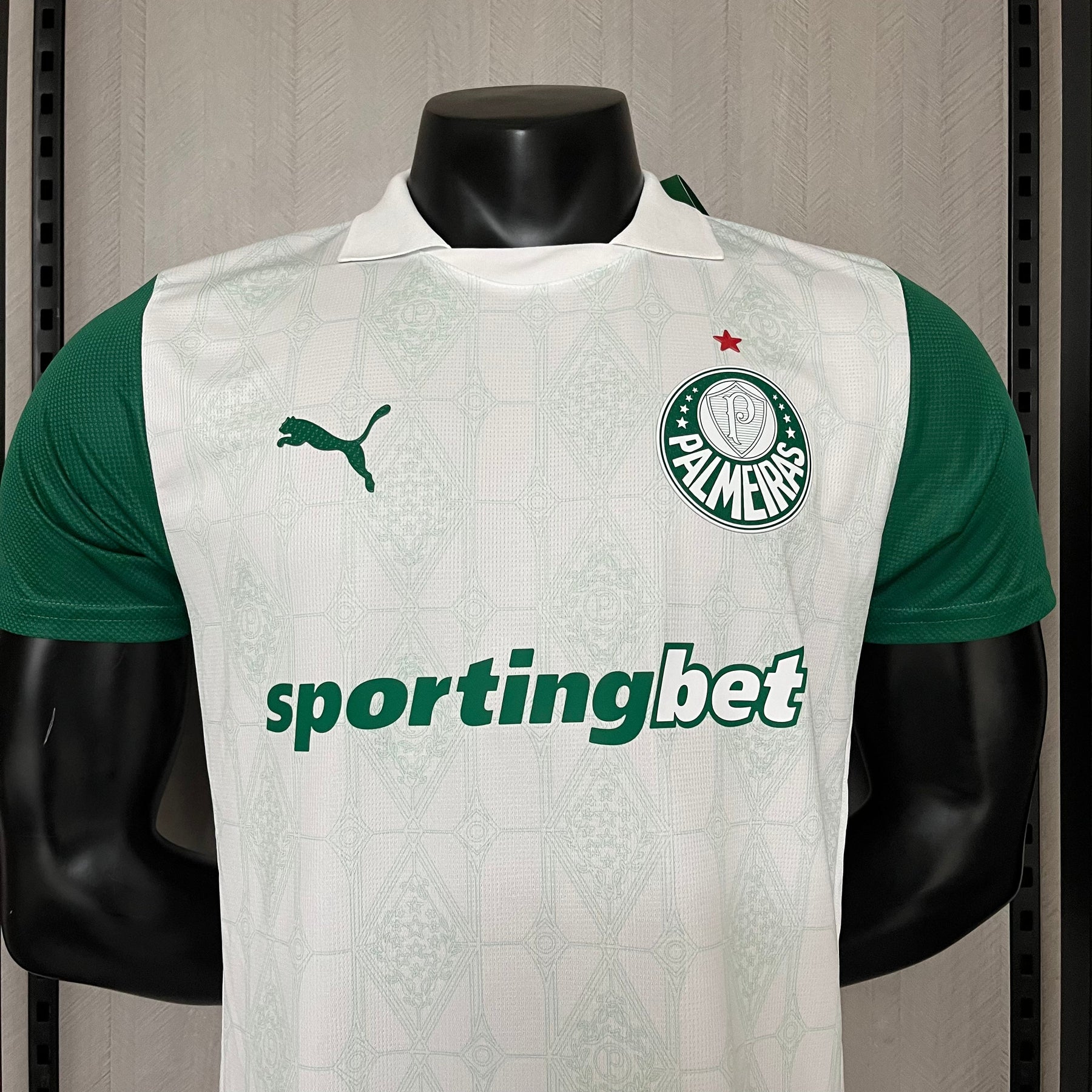 Camisa Palmeiras Jogador AWAY 2025 - Branca