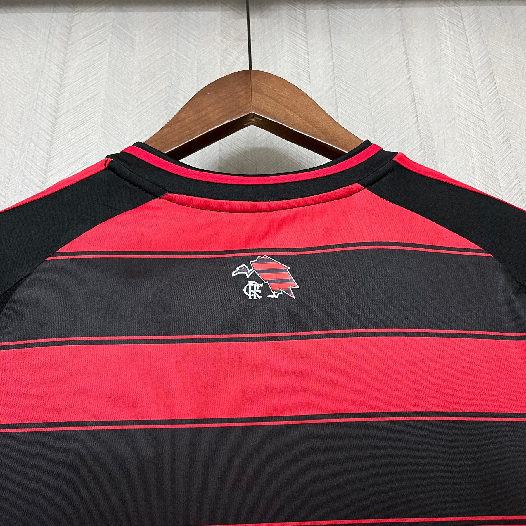 Kit Infantil Flamengo I 2025 s/n° Torcedor Adidas - Vermelho+Preto