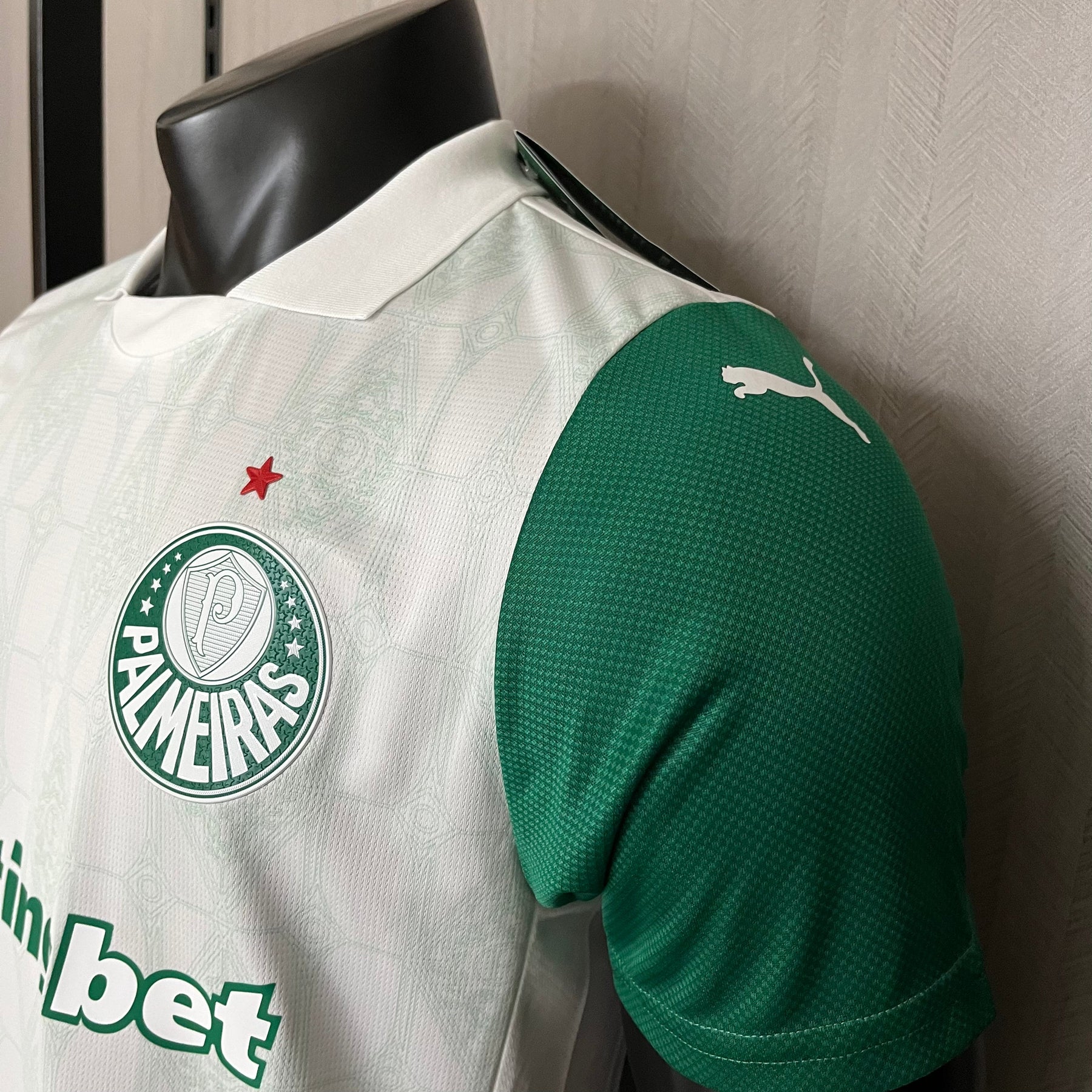 Camisa Palmeiras Jogador AWAY 2025 - Branca