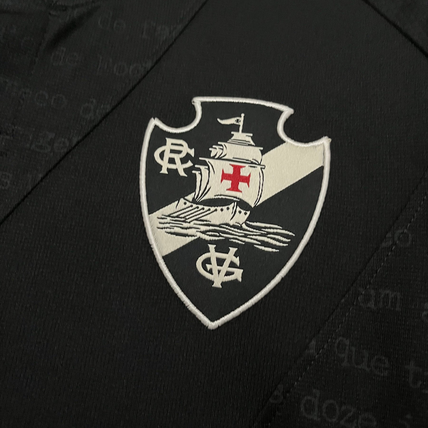Camisa Vasco III 24/25 s/n° Kombat Jogador Kappa Masculina - Preto