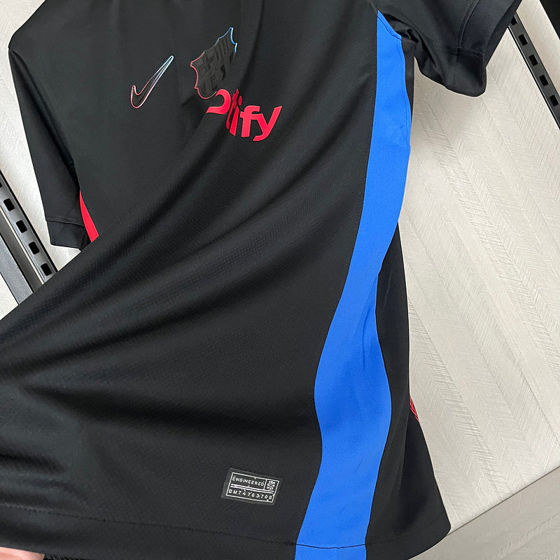 Camisa Barcelona II 24/25 Fora Preta