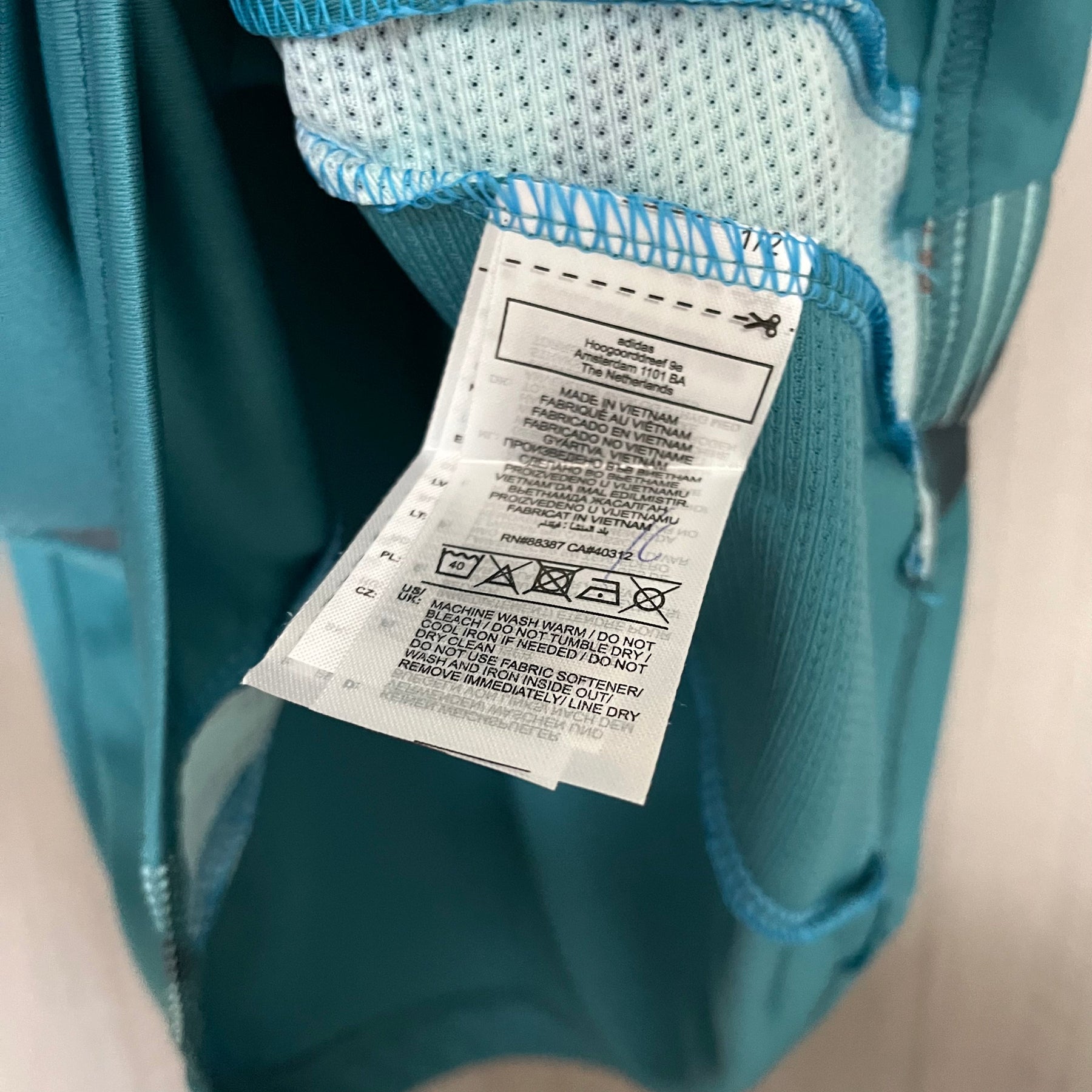 Camisa Cruzeiro 25/26 Treino Adidas - Azul Turquesa+Branco - Torcedor Feminina