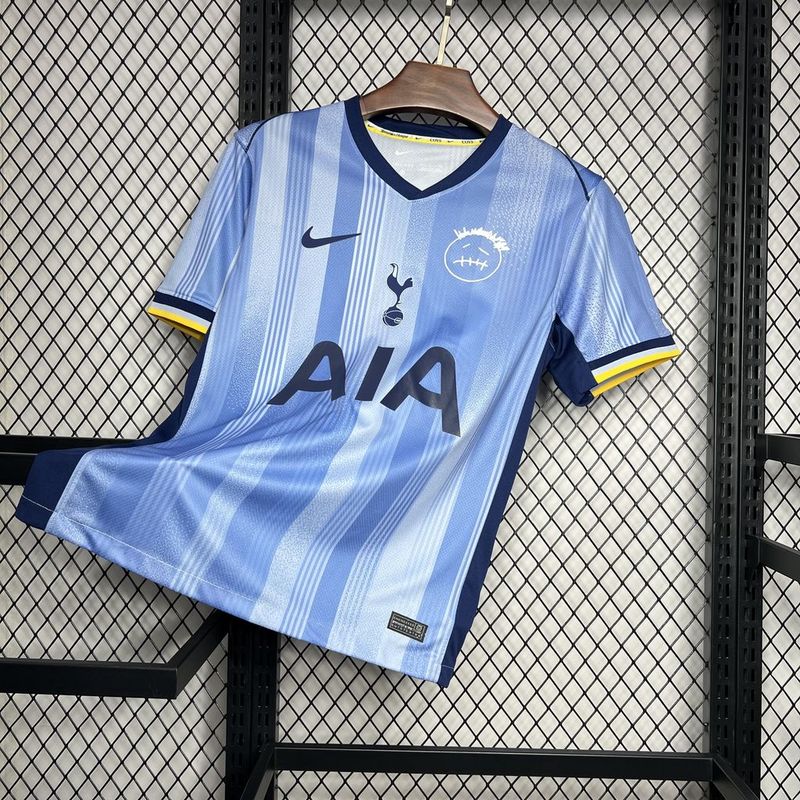 Camisa Tottenham x Travis Scott II 24/25 - Torcedor Nike Masculina - Azul