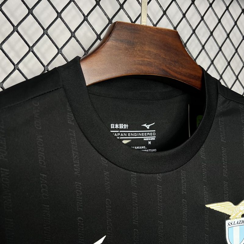 Camisa Lazio Away 24/25 Mizuno - Preta