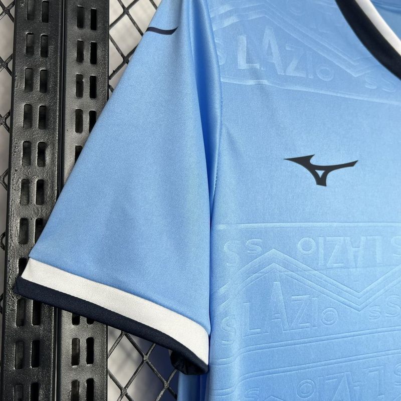 Camisa Lazio Home 24/25 Mizuno - Azul