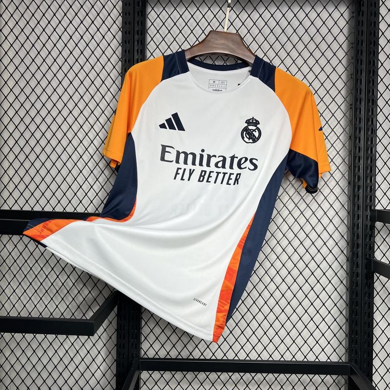 Camisa Real Madrid Pré Jogo 24/25 Adidas