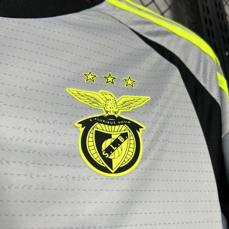 Camisa Benfica III Adidas 24/25 Cinza
