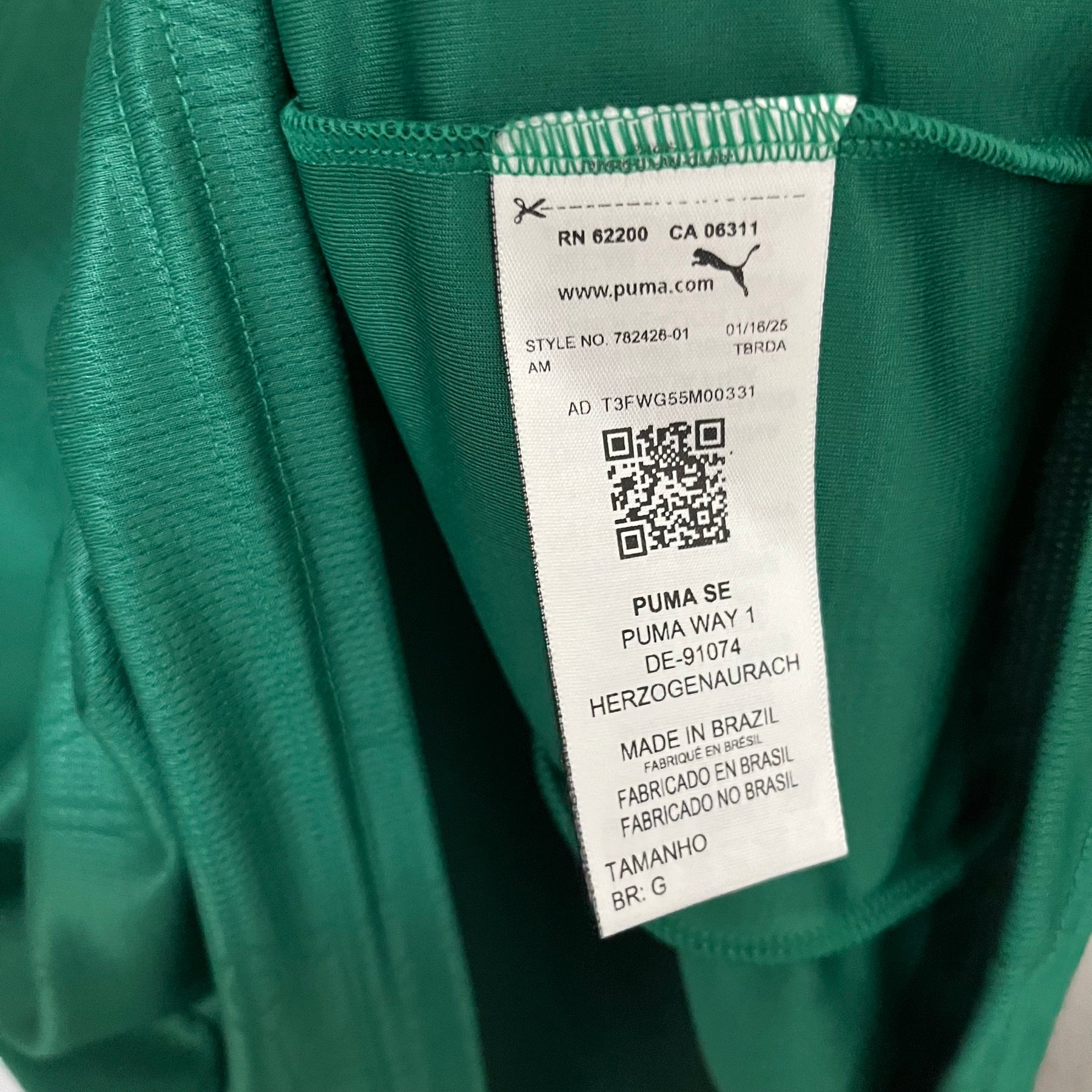 Camisa Puma Palmeiras I 2025