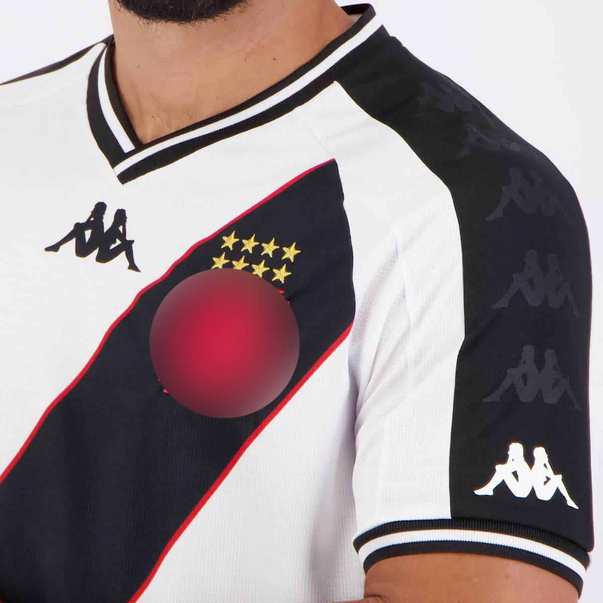 Camisa Vasco I 24/25 Kappa Masculina - Branca COUTINHO #11