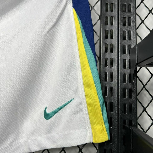 Short Brasil Away 2024 Nike Copa América - Branco