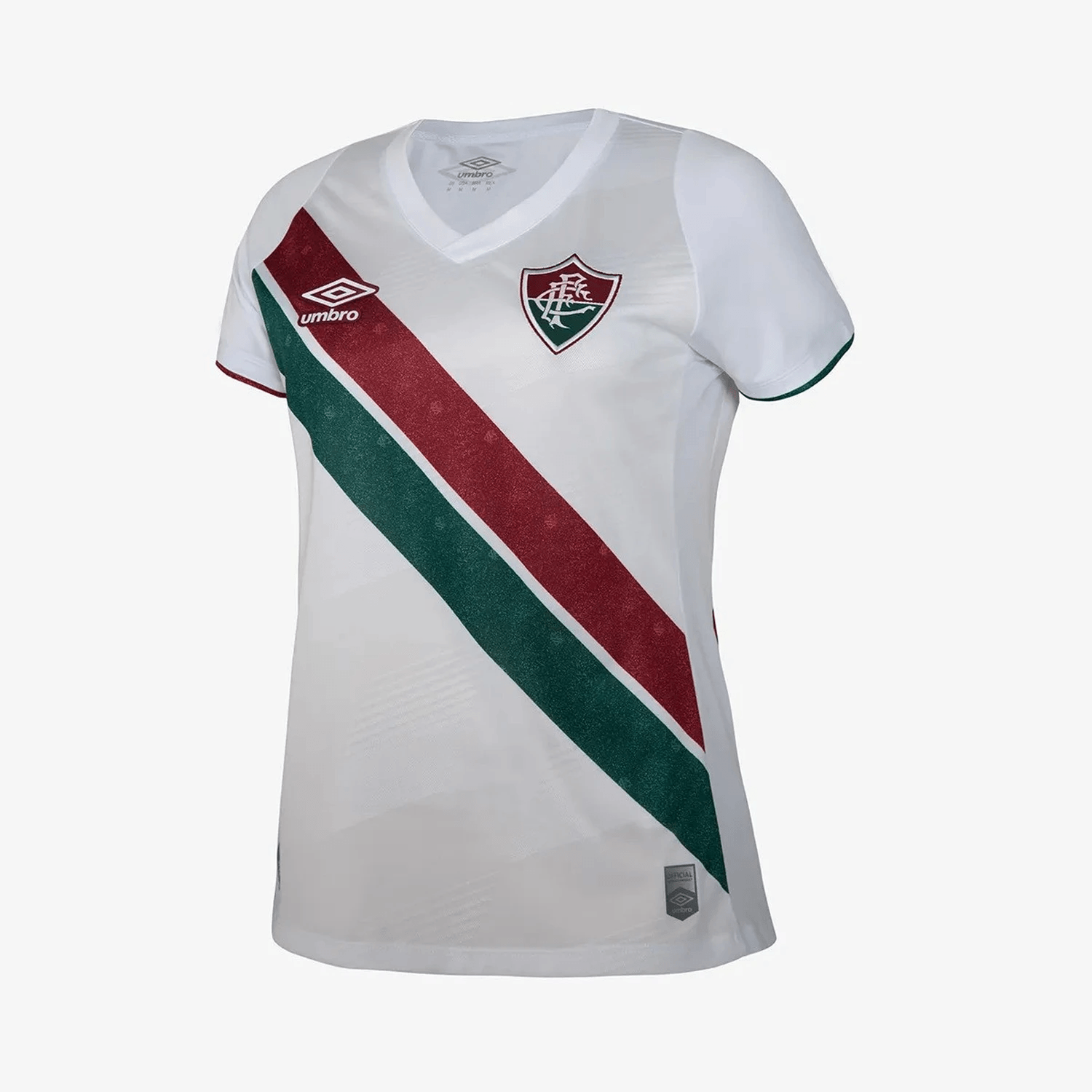 Camisa Fluminense Feminina 24/25 I Tricolor Umbro Branca