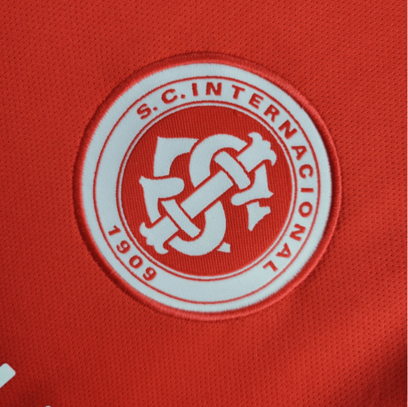 Camisa Internacional I 24/25 Torcedor Adidas Feminina - Vermelho + Branco