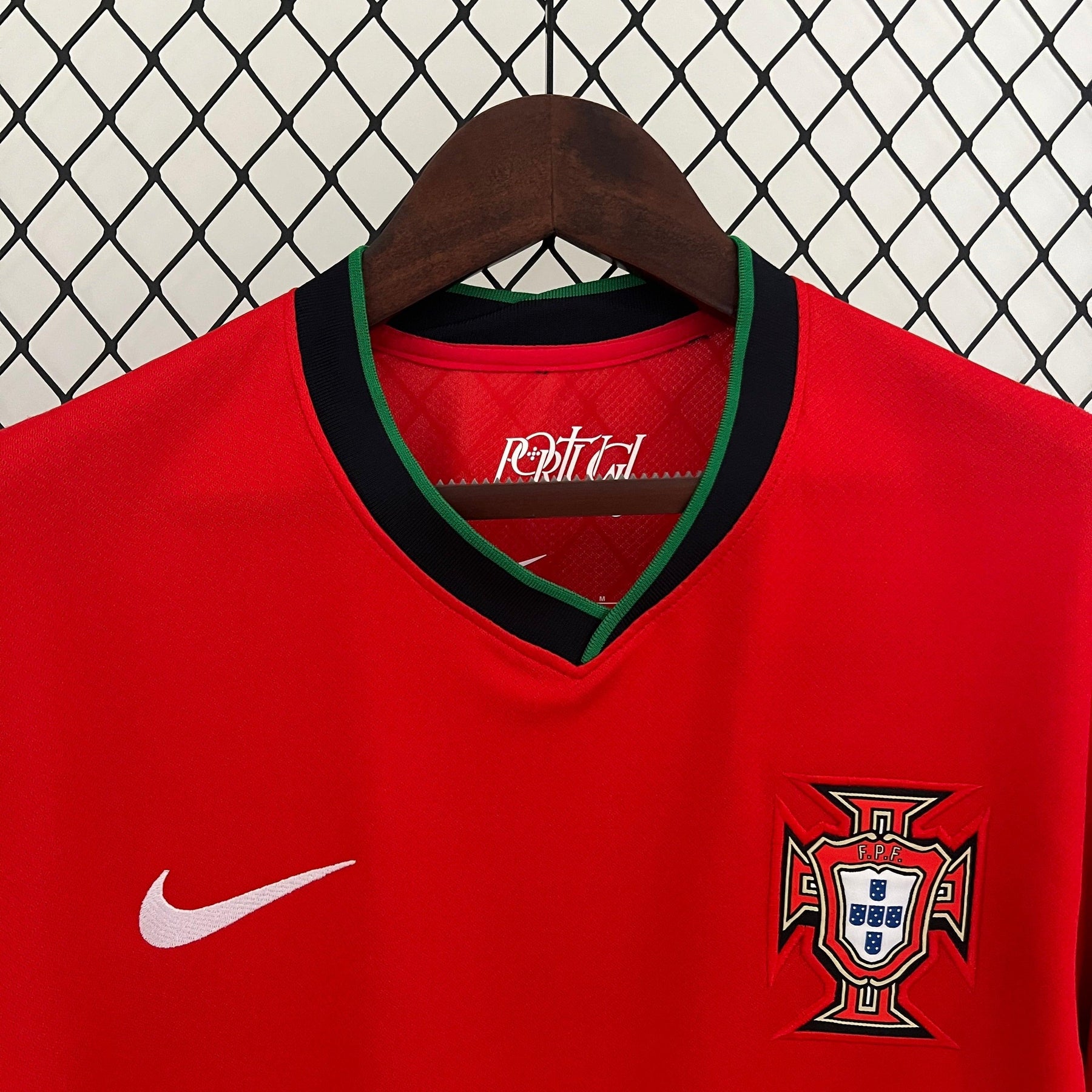 Camisa Portugal 24/25 Com patches (eurocopa)