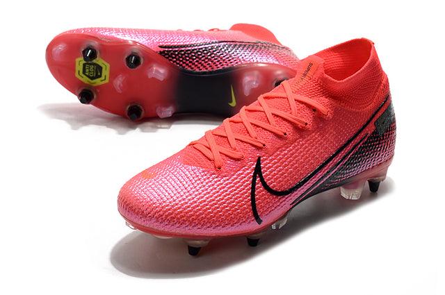 Chuteira Campo Nike Mercurial Superfly 7 Elite SG-PRO Anti Clog Red Limited - Cano Alto