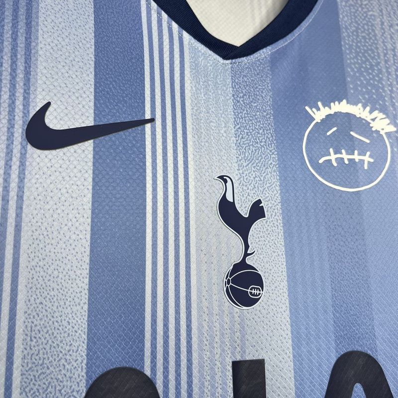 Camisa Tottenham x Travis Scott II 24/25 - Torcedor Nike Masculina - Azul