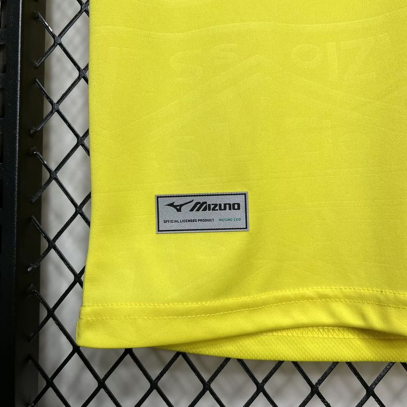 Camisa Lazio III 24/25 Mizuno - Amarelo