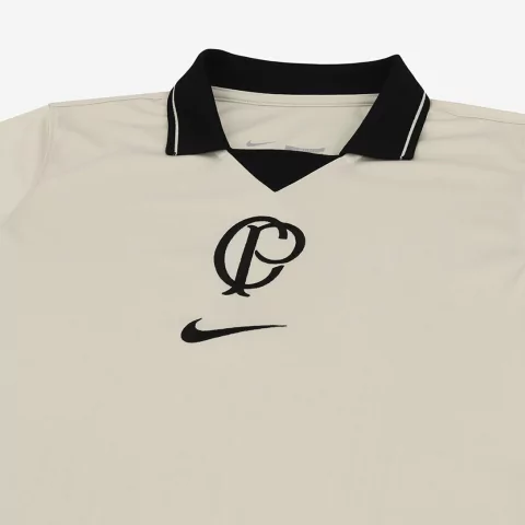Camisa Corinthians 23/24 Torcedor Nike Feminina - Bege