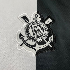 Camisa Corinthians IlI 24/25 Torcedor Nike - Preto e Branco - Feminina