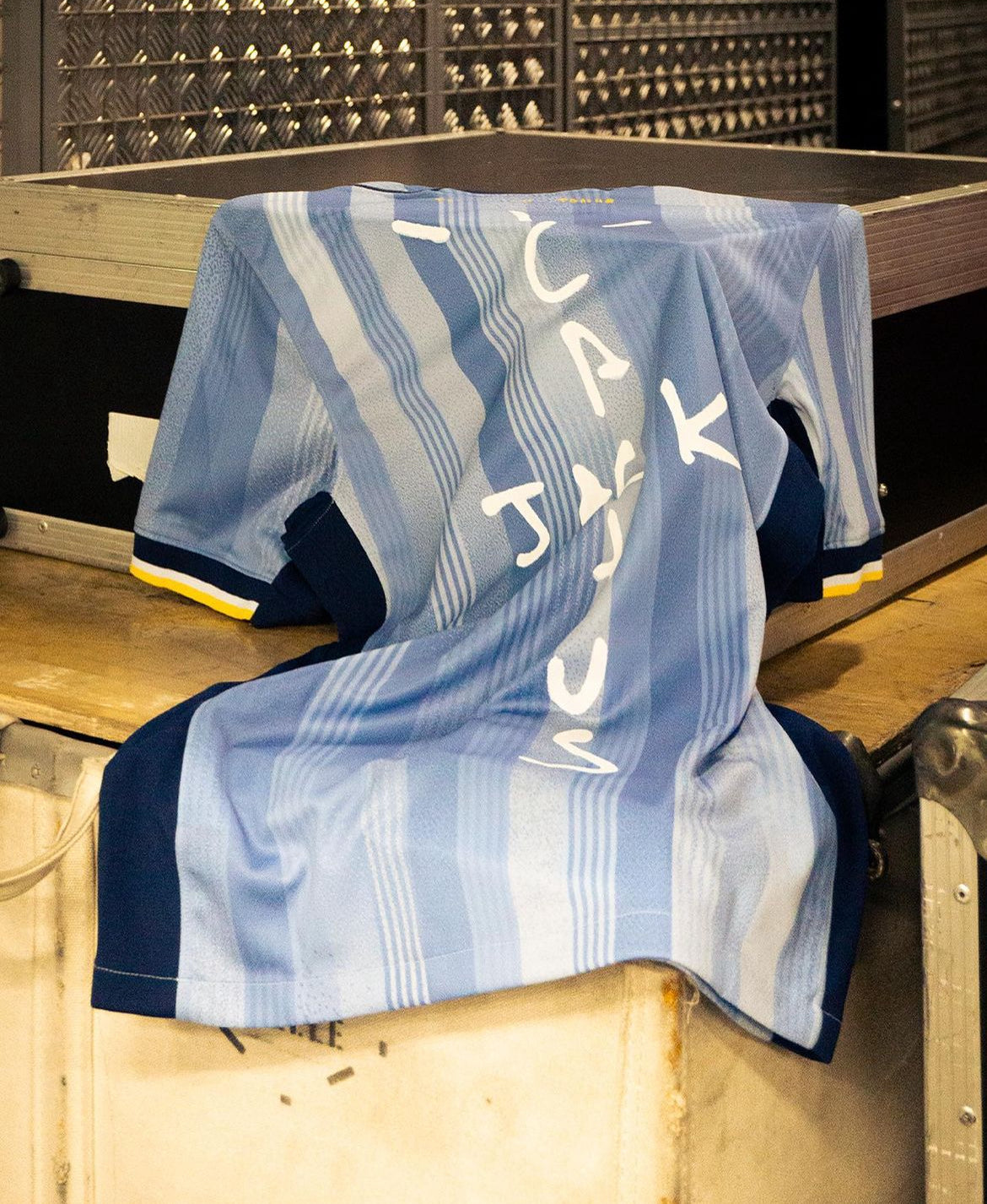 Camisa Tottenham x Travis Scott  II 24/25 - Torcedor Nike Masculina - Azul