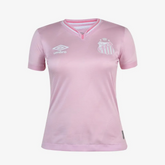 Camisa Feminina Umbro Santos Outubro Rosa 2024