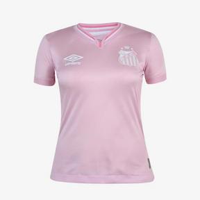 Camisa Feminina Umbro Santos Outubro Rosa 2024