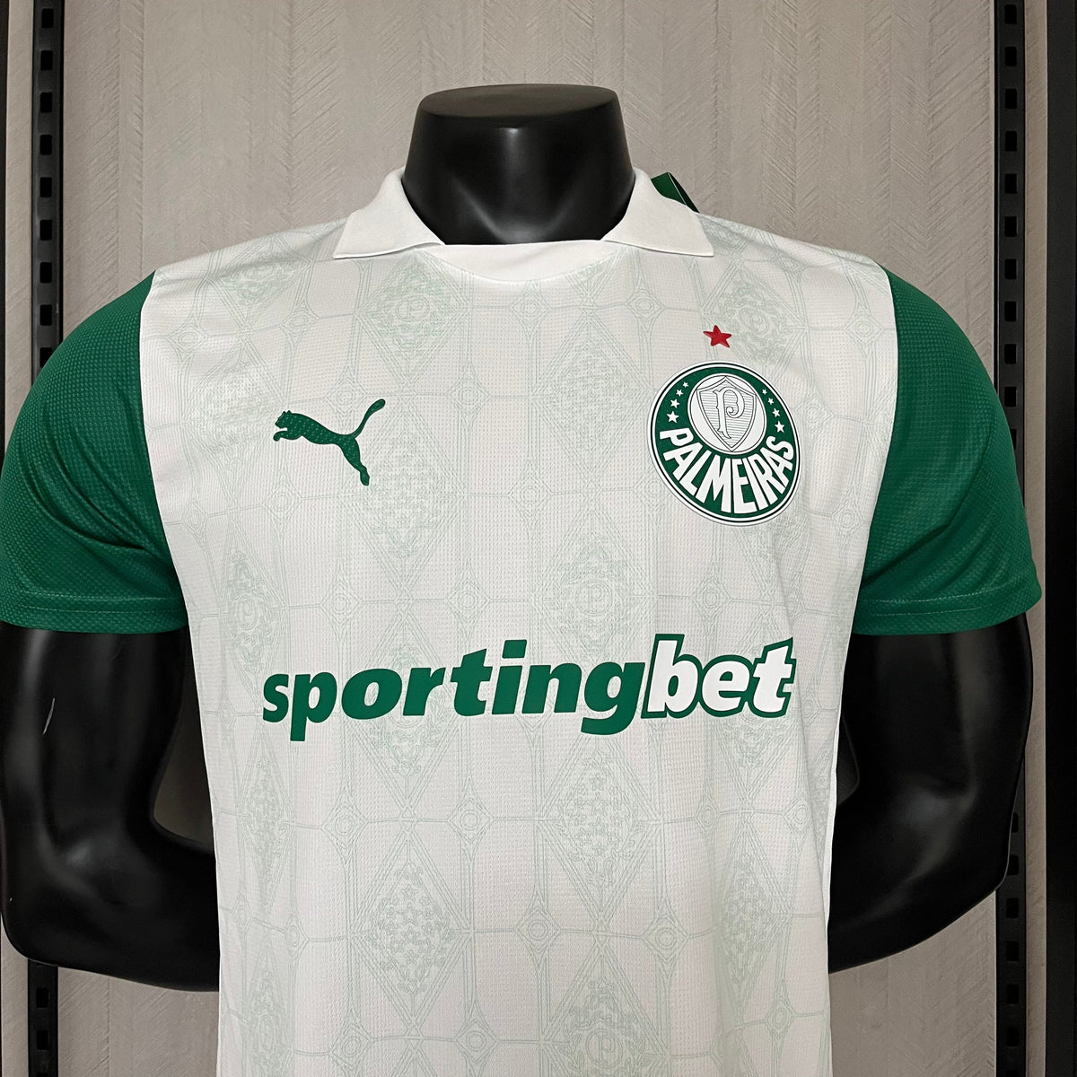 Camisa Palmeiras Jogador AWAY 2025 - Branca