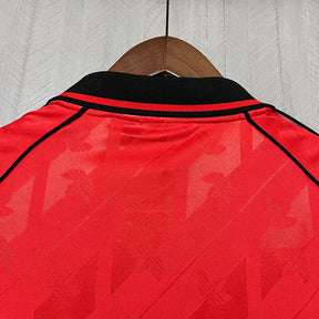 Camisa Flamengo Lifestyle 24/25 Torcedor Adidas - Vermelho - Feminina