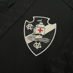 Camisa Vasco III 24/25 s/n° Kombat Jogador Kappa Masculina - Preto
