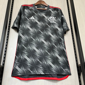 Camisa Flamengo III 24 Adidas - Cinza - Torcedor Feminina