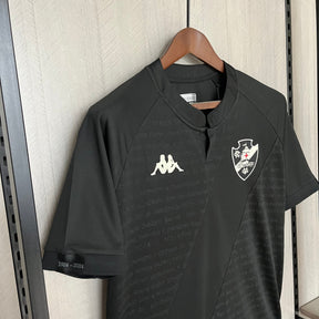 Camisa Vasco III 24/25 s/n° Kombat Jogador Kappa Masculina - Preto