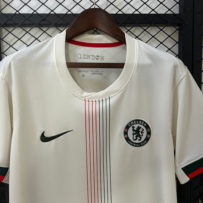 Camisa Chelsea Away 25/26  Torcedor Masculina