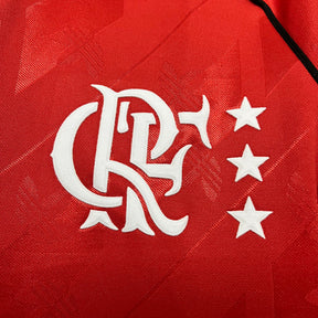 Camisa Flamengo Lifestyle 24/25 Torcedor Adidas - Vermelho - Feminina