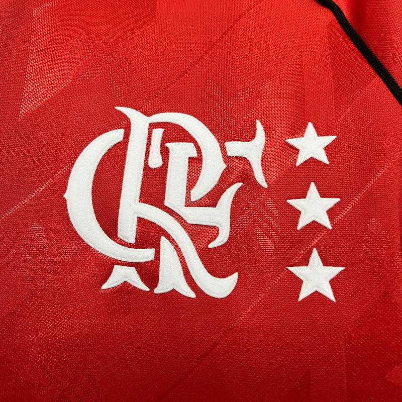 Camisa Flamengo Lifestyle 24/25 Torcedor Adidas - Vermelho - Feminina