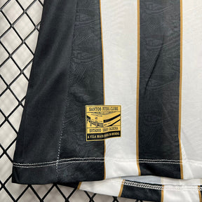 Camisa do Santos I 24/25 - Preta e branca - Torcedor Feminina