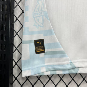 Camisa Olympique de Marseille I 24/25 Puma - Branco