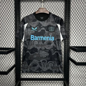 Camisa Bayer Leverkusen Third 24/25 - Preta e Azul
