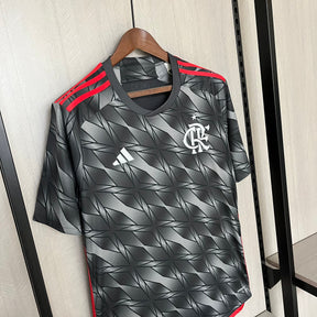 Camisa Flamengo III 24 Adidas - Cinza - Torcedor Feminina