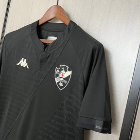 Camisa Vasco III 24/25 s/n° Kombat Jogador Kappa Masculina - Preto