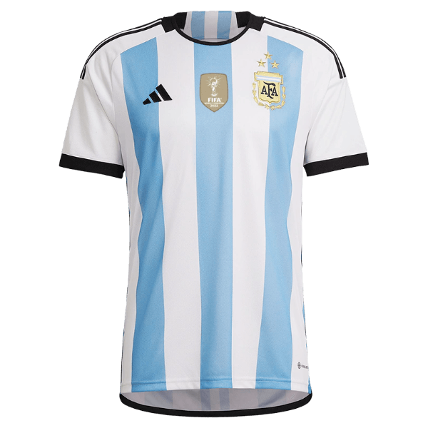 Camisa Seleção da Argentina I 2022 Adidas - Azul e Branca