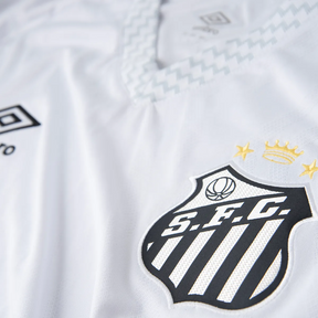[PRÉ-VENDA] Camisa do Santos I 25/26 Torcedor Branca (#NEYMAR 10 Incluso)