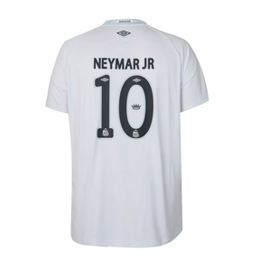 [PRÉ-VENDA] Camisa do Santos I 25/26 Torcedor Branca (#NEYMAR 10 Incluso)