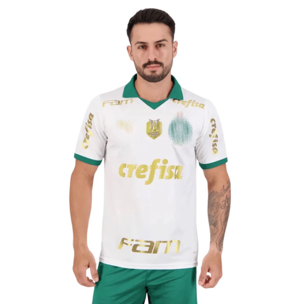 Camisa Palmeiras I 24/25 Puma Com todos patrocinadores