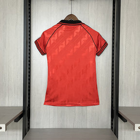 Camisa Flamengo Lifestyle 24/25 Torcedor Adidas - Vermelho - Feminina