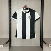 Camisa Corinthians IlI 24/25 Torcedor Nike - Preto e Branco - Feminina