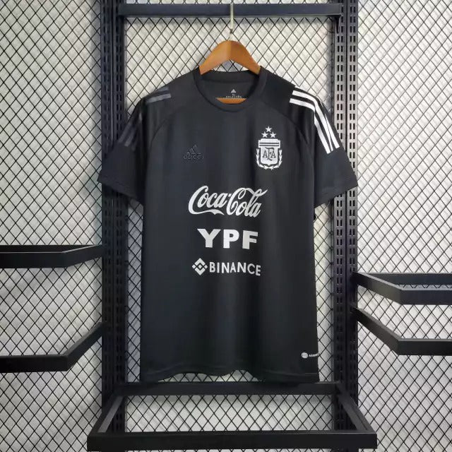 Camisa de Treino Seleção Argentina 22/23 Adidas - Preto