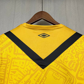 Camisa do Santos III 24/25  Amarela e preta